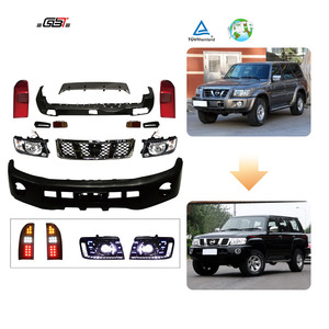 GBT Patrol Safari Y61 Facelift Body Kit pour 2002-2016 Nissan Patrol Y61 Safari Model V-Teach Upgrade Car Exterior Accessories - Product Image 1