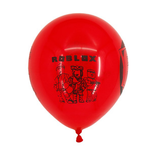 Palloncini in lattice a tema di giochi <span class=keywords><strong>Roblox</strong></span> stampati a quattro lati da 12 pollici per feste per bambini nuovi arrivi - Product Image 6