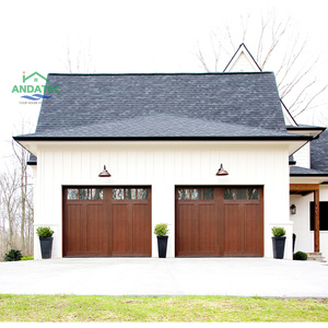 Fabricant chinois établi | Corrosion et résistance Durabilité Portes de <span class=keywords><strong>garage</strong></span> en bois massif, 100 + artisans qualifiés - Product Image 2