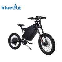 Vélo électrique super puissant 26 pouces, vélo électrique à pneus larges 5000W 8000W 12000W, vélo électrique de route