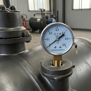 ZX-8-12 0.6 MPa <strong>Pressure</strong> Gauge - 2.5 Accuracy Class Brass <strong>Manometer</strong> for Water/Gas/Oil <strong>Pressure</strong> Measurement - Product Image 5