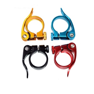 <span class=keywords><strong>Abrazadera</strong></span> de <span class=keywords><strong>tija</strong></span> de sillín de liberación rápida para bicicleta de montaña ultraligera, <span class=keywords><strong>abrazadera</strong></span> de <span class=keywords><strong>tija</strong></span> de sillín de bicicleta de aleación de aluminio, paquete de tubo 31,8 para 27,2 - Product Image 2