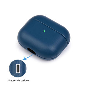 <span class=keywords><strong>เคส</strong></span>หูฟังหนัง PU แบบเต็มรูปแบบสำหรับ <span class=keywords><strong>airpods</strong></span> 3กรอบป้องกันการกระแทกดีไซน์สุดหรูสำหรับ <span class=keywords><strong>airpods</strong></span> Gen2 <span class=keywords><strong>Gen3</strong></span> - Product Image 2