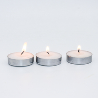 Bougies chauffe-plat de 4 heures en gros pour Diwali, dans des supports en aluminium