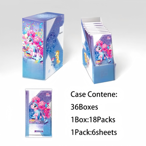 Yying 36 Scatole KAYU My Little Pony Friendship Eternal Card Moon Edition Carte da Gioco Anime Regali per Bambini Scatola Misteriosa - Product Image 1