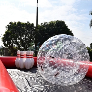 Juego de Bolos Humano Inflable Gigante, Juego de Bolos con Bolas Zorb para Exteriores, Comercial, para Eventos y Fiestas, Fabricante - Product Image 4