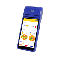 Terminal de point de vente portable Android 4G PH-6000, écran tactile 5,5 pouces, imprimante thermique 58 mm, batterie 5000 mAh, machine de paiement mobile