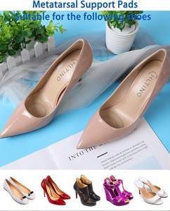 Semelles adhésives pour talons hauts, coussinets en gel pour chaussures, doublures orthopédiques de soutien de la voûte plantaire, soulagement de la douleur, antidérapantes pour escarpins femme - Product Image 5