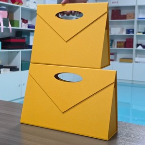 Boîte pliante de luxe personnalisée EVERWIN, boîte rigide en carton triangulaire, boîte cadeau magnétique, emballages pliables recyclables et réutilisables de qualité supérieure - Product Image 4