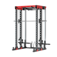 Snode - Accesorio de Polea Vertical (Lat Pulldown) de Acero Soldado Reforzado Todo en Uno para Máquina Smith, para Rutinas Completas de Musculación y Levantamiento de Pesas