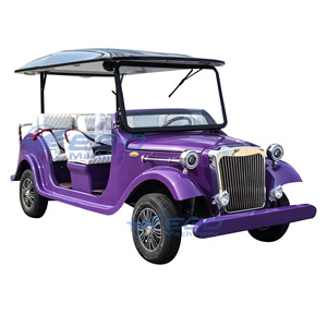 รถชมวิวคลาสสิคสีม่วงรุ่นใหม่ ขายส่งจากโรงงานโดยตรง 8 ที่นั่ง - Product Image 4