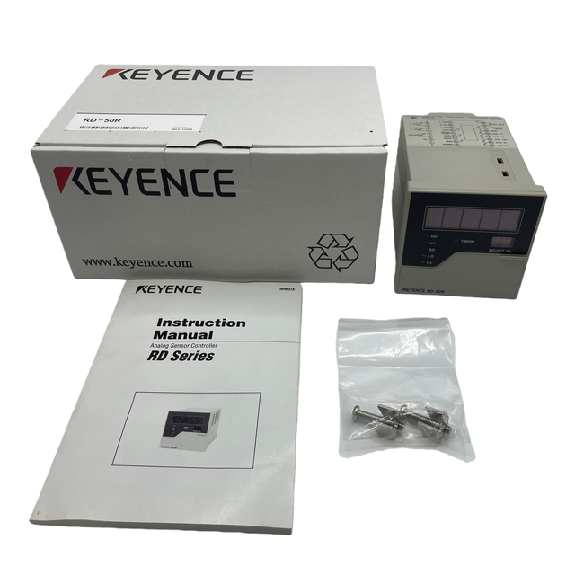 Original Keyence RD-50R Analog Sensor Controller Industrial Data Processing Control Output Device