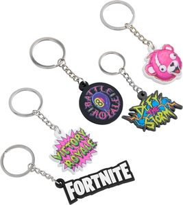 Ensemble de 5 porte-clés <span class=keywords><strong>Fortnite</strong></span>, légers, durables, uniques, sacs à dos, cadeaux <span class=keywords><strong>d</strong></span>'<span class=keywords><strong>anniversaire</strong></span>, cadeaux de jeu amusants, garçons, adolescents, hommes - Product Image 2