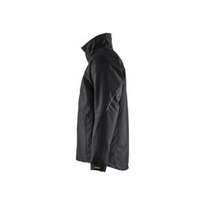 BLAKLADER - 491819779998L Veste d'hiver Noir/Gris foncé-EAN 7330509650066 VESTES DE TRAVAIL D'HIVER SOFTSHELL ET VESTES REMBOURRÉES - Product Image 4