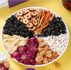 11 سيكلوكاريا الذرة حرير ورقة التوت الشاي الطبيعي دعم السكر في الدم مشروب عشبي مكونات صحية عضوية مزيج الشاي الحلو - Product Image 5