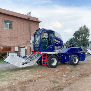 HENGYOU 4.0m³ Trommel betonmischer Selbst ladende mobile Beton mischmasch ine für selbst laden den Betonmischer - Product Image 2