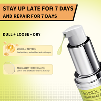 Sérum Anti-Âge Vita A au Rétinol Shot 30 ml, Acide Hyaluronique, Soin Coréen pour un Visage Plus Ferme et Lisse, Pure Vitamine A et Rétinol