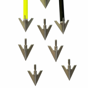 Têtes de flèche à tête large de tir à l'arc 100 Grain personnalisées pour la chasse et la pêche au tir à l'arc - Product Image 1