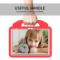 Étui pour tablette iPad A16 11e et 10e génération 10,9'' 2022, avec poignée EVA, béquille pliable, étanche, antichoc, protection pour enfants