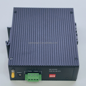 Switch Ethernet PoE Industrial de 8 Puertos Gigabit para Riel DIN con 2 Puertos SC 10/100/1000Mbps, Carcasa de Aleación de Aluminio - Product Image 6