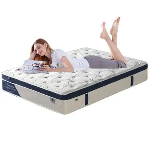 Happy dream roll box hotel coil mattress pocket spring mattress high quality made in China from direct manufacture mattress sale