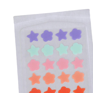 Patchs Hydrocolloïdes Anti-Acné Personnalisés Quatre Couleurs, Sans Huile, Mignons, Motifs Colorés pour Tous Types de Peau - Vente en Gros - Product Image 4