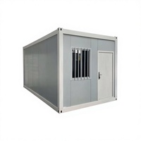 Maison conteneur préfabriquée de 40 pieds, bâtiment modulaire pour bureau temporaire et hébergement sur chantier