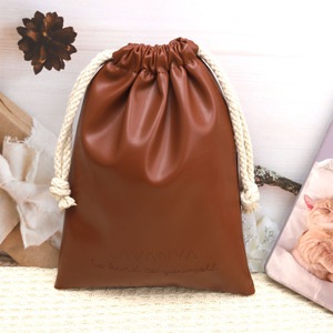 Sang Trọng Chất Lượng Cao Khuyến Mãi PU Da Dây Kéo Túi Tùy Chỉnh Biểu Tượng Dập Nổi Kích Thước Mua Sắm Quà Tặng Mềm Không Thấm Nước PU Da Pouch - Product Image 2