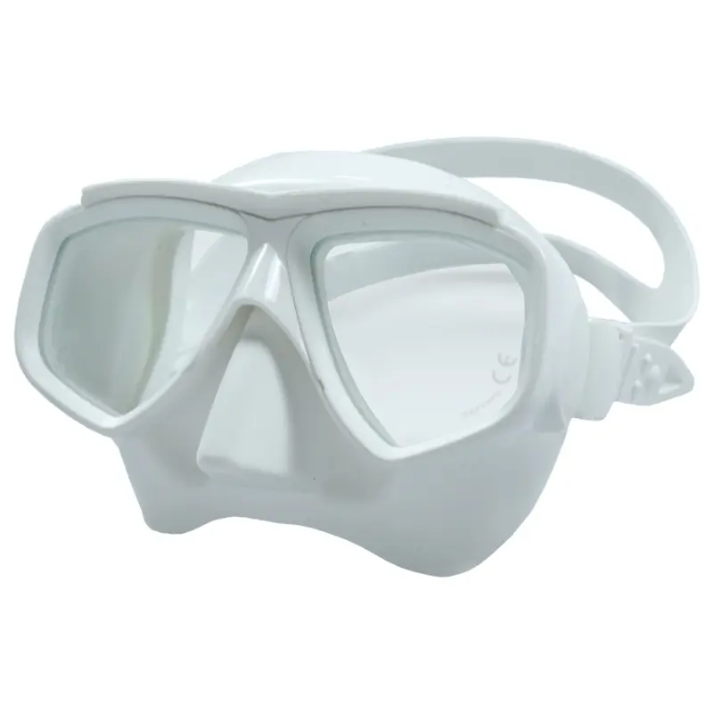 Équipement professionnel de plongée demi-visage, 1 pièce, lentille anti-brouillard et anti-uv, pour la plongée en apnée et le sport, dhl