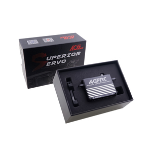 AGFRC A66FHLW 60kg Alto Torque Bajo Perfil 8.4V HV 0.100s 4 Polos Sin Escobillas Impermeable Digital Programable Piezas para Avión RC - Product Image 6