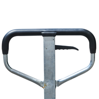 Pompe hydraulique de roue en nylon en gros élévateur manuel capacité de 3 tonnes avec transpalette à main galvanisé certifié CE