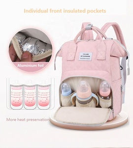 ครอบครัวพับมัลติฟังก์ชั่แม่เด็กกระเป๋าสะพายรถโรงงานระเบิดขายส่ง - Product Image 4