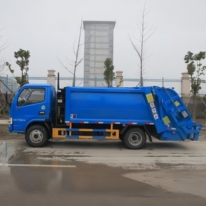 Camion compacteur de déchets à chargement arrière 5CBM 4x2 pour usine - Product Image 5