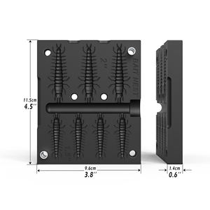 Custom Swimbait Shaker Isca Molde De Injeção De Plástico Macio Isca De Pesca Baixo Fazendo Molde OEM/ODM Material De Alumínio - Product Image 5