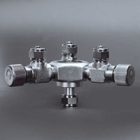 Collecteur de CO2 pour aquarium, répartiteur multi-voies, corps en alliage d'aluminium, durable, anti-corrosion, conception étanche au gaz, fournitures pour aquarium