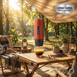 <span class=keywords><strong>Cafetera</strong></span> Espresso Eléctrica Portátil 3 en 1 - para <span class=keywords><strong>Cápsulas</strong></span> NS y DG y Café Molido - Extracción Automática de 15 Bares - Venta al por Mayor OEM/ODM - Product Image 2