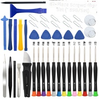 Jeu de tournevis de précision professionnel de 37 pièces en matériau CR-V, finition pentagonale, kit d'outils de réparation électronique pour téléphone portable et ordinateur portable