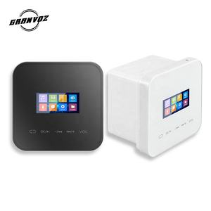 Mini amplificador de PA inteligente montado en la pared de 4*20W inalámbrico para BT con pantalla táctil de 1,7 "sistema de sonido doméstico de impedancia de 8ohm - Product Image 2