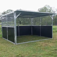 Australischer Standard Leichtbau-Stahl Pferdestall-Frontpaneele Dach Maßgefertigt Umweltfreundlich Baustellentauglich