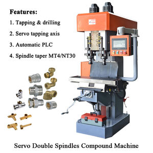 Perforatrice per maschiatura PLC da 50mm per alluminio zinco in ottone all'interno di raccordi Hardware raccordi universali - Product Image 2