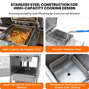 Meilleure vente Machine <span class=keywords><strong>Kfc</strong></span> grande économie équipement de cuisine de restauration rapide zone froide seau à poulet broasté à bas <span class=keywords><strong>prix</strong></span> - Product Image 4