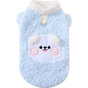Pulls doublés en polaire mignons et adorables pour chats et chiens en automne et en hiver, parfaits pour les chiens de petite et moyenne taille. - Product Image 5