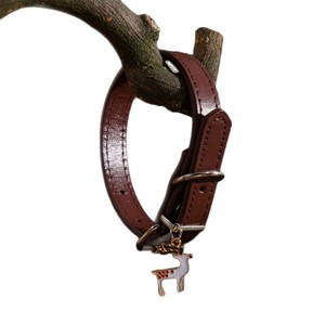 Collares para mascotas de cuero PU impermeables con temática navideña para perros, gatos, pequeños, medianos y grandes - Product Image 3