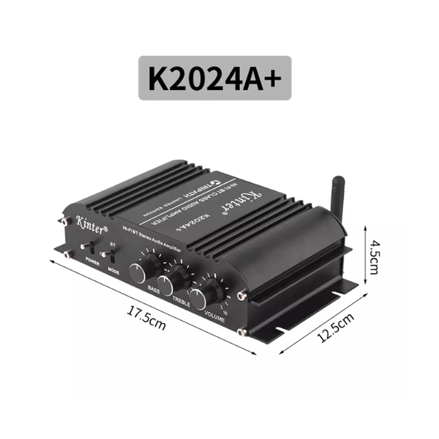 Brand New Original Genuine Products K2024A+ Fever Level T-class High Fidelity Digital Amplifier Bluetooth Audio Amplifier
