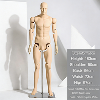 Mannequin en FRP pour vêtements, modèle humain réaliste et décoratif, directement de l'usine, avec courbes naturelles, stable et esthétique