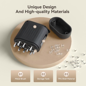 Masajeador de aceite eléctrico para cabeza, masajeador de cuero cabelludo, aplicador de aceite, peine para masaje del cuero cabelludo, aplicador de aceite para el crecimiento del cabello de Romero de ricino - Product Image 4