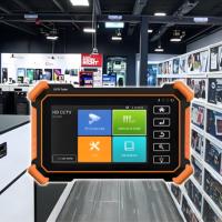 Testeur de vidéosurveillance 8K H.265 IP analogique AHD CVI TVI avec écran tactile de 4 pouces