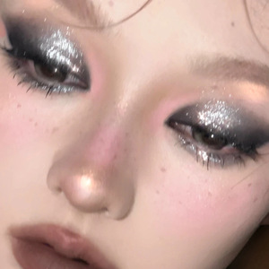 Gotisch donkergrijs cement oogschaduwpalet met meer dan 8 kleuren poeder, sprankelende parelmoer matte afwerking, langdurige rokerige make-up tool - Product Image 4