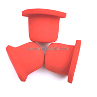 Harga Pabrik Topi Merah Penutup Spons Semua Dalam Satu Busa Mic Meliputi Mikrofon Kaca Depan untuk XGIMI K Lagu Mikrofon Nirkabel C3