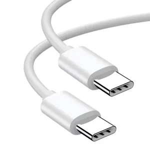 TPE نوع C إلى نوع C كابل بيانات PD 60W كابل USB-C للشحن السريع لأيفون 15 برو ماكس آيباد ماك بوك برو نوت بوك كابلات شحن